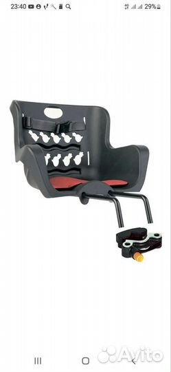 Детское вело кресло