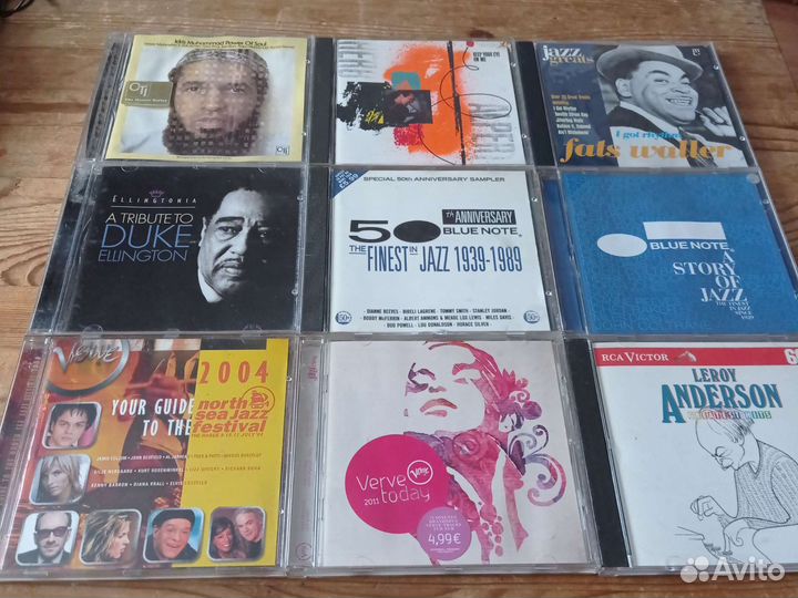 Коллекция фирменных CD джаз/jazz 50 штук