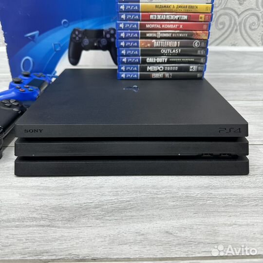 Sony PS4 Pro 1Tb + Много Игр