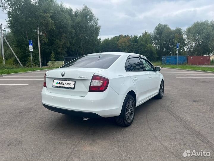 Skoda Rapid 1.6 МТ, 2017, 238 000 км