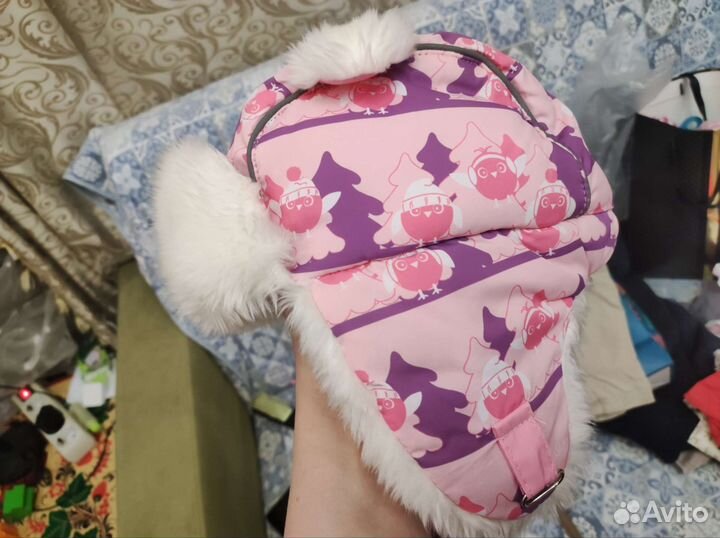 Шапка зимняя для девочки Reike 48