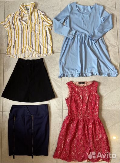 Пакеты вещей 40/42 Zara, H&M,Love Repiblic