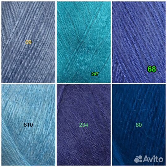 Мохер Премиум Пряжа Турция jina