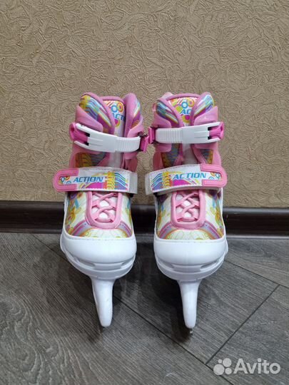 Коньки детские раздвижные