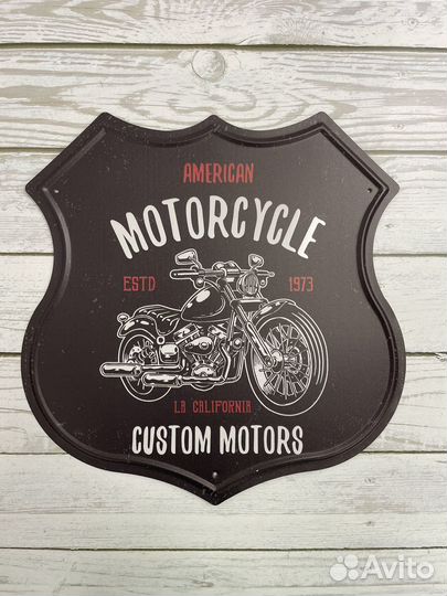 Декор на стену Motorcycle