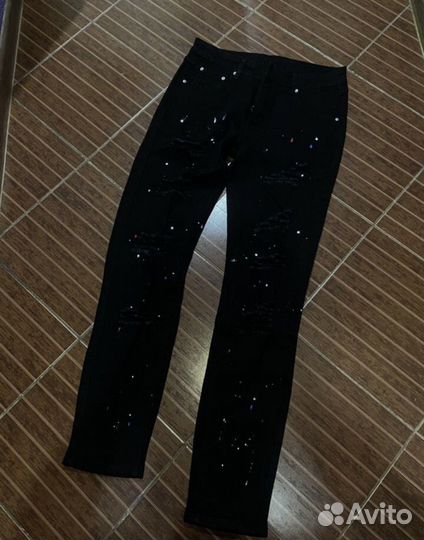Джинсы slim fit amiri type
