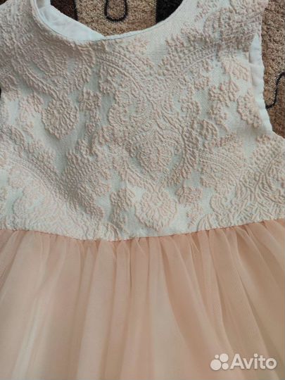 Платье для девочки 92