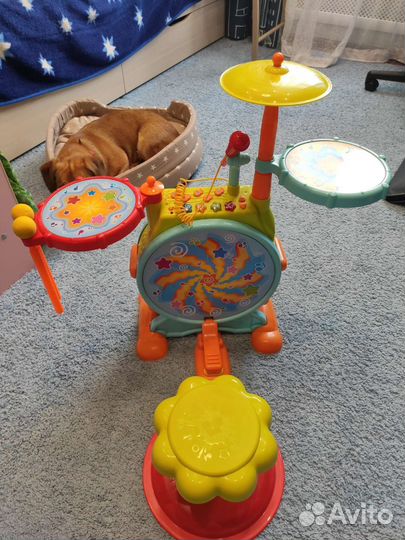 Детская барабанная установка
