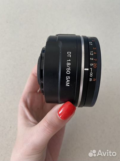 Объектив sony 50mm f1.8 (SAL - 50F18)