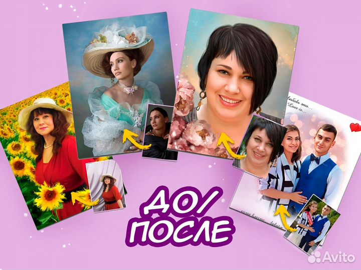 Картины на холсте по фото