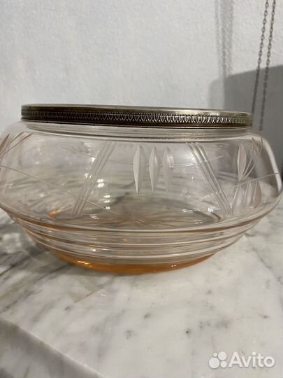 Хрустальная салатница