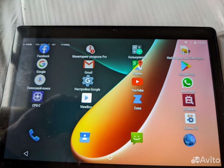 Планшет 11 дюймов мтк