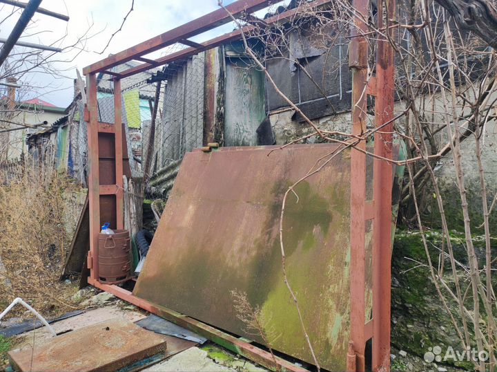 Ворота гаражные с коробкой