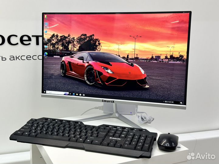 Моноблок 24 дюйма Core i5 SSD 256Gb озу 8Гб