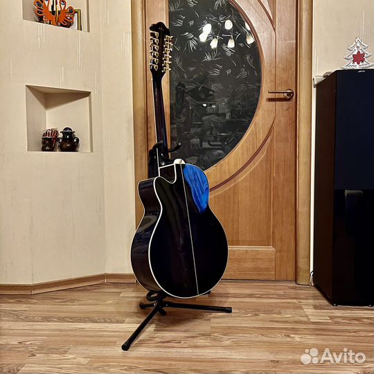 Электроакустическая гитара ibanez AEL2012E-TKS