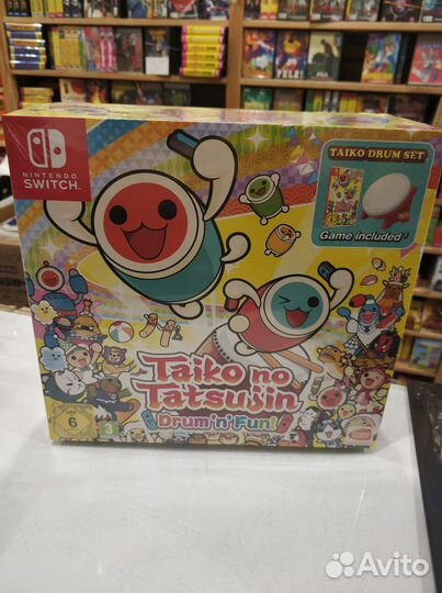 Барабан Taiko Drum Nintendo Switch