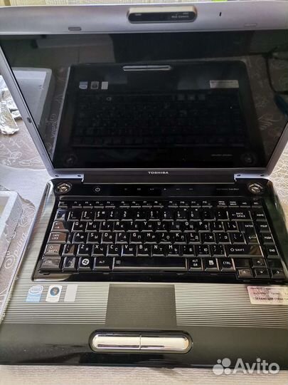Ноутбук на запчасти toshiba