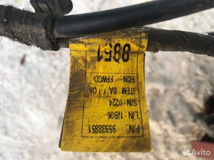 Клемма плюс Chevrolet Cobalt Ravon R4