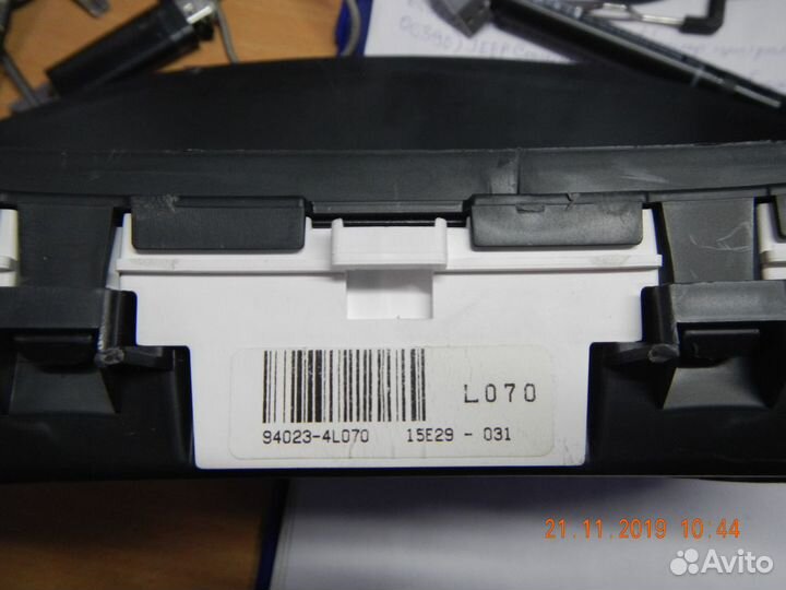 Приборная панель Hyundai Solaris