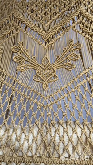 Диван подвесной макраме ручной работы Цезарь