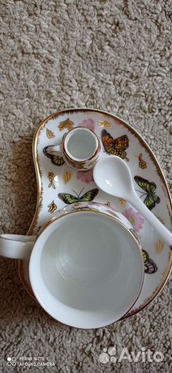 Кофейный фарфоровый набор 7пр