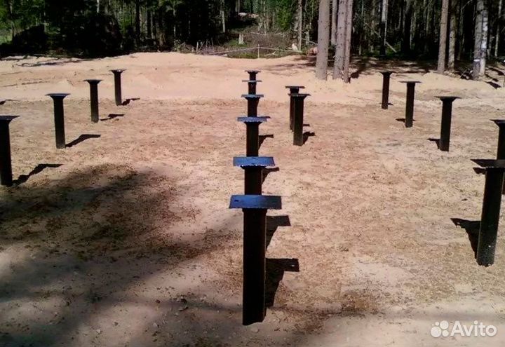 Винтовые сваи под ключ