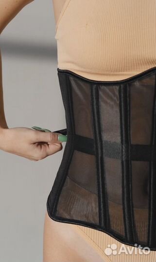 Корсет утягивающий на шнуровке вечерний