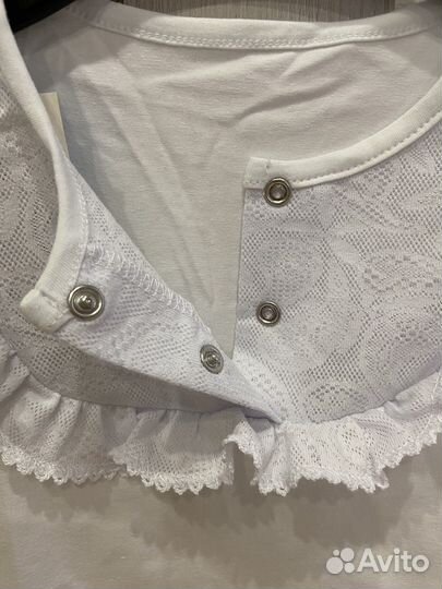 Блузки школьные лонгслив