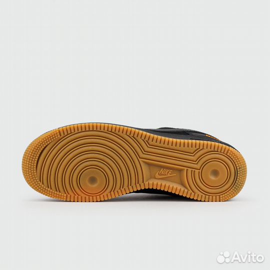 Nike Air Force 1 Low Gore-tex Black / Gum new2