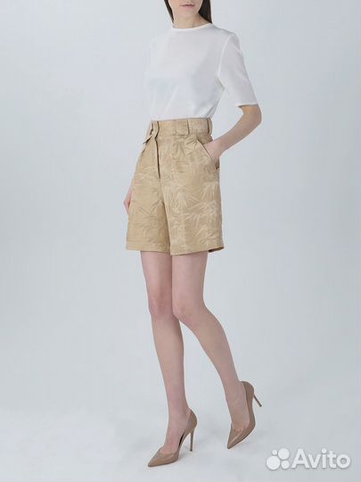 Шорты с завышенной талией etro