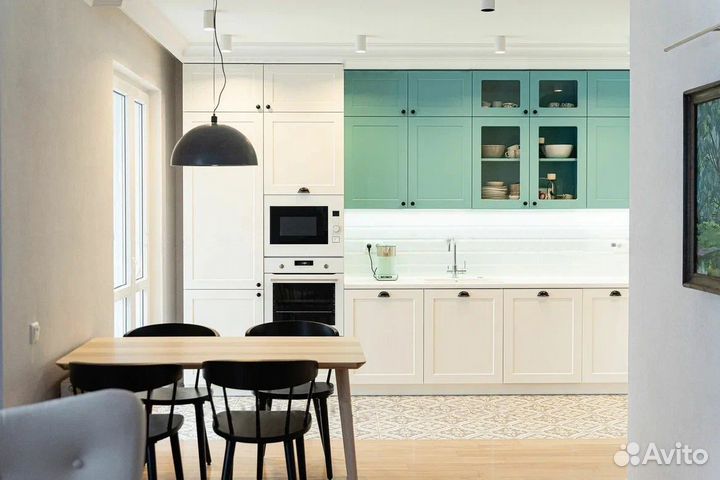 Цена за всю кухню. Кухня софт CN:017915