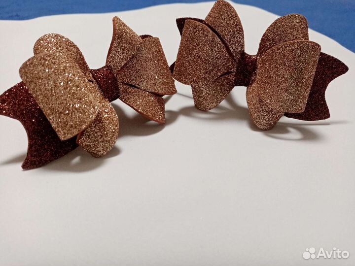 Заколка, резинка, бантик, конфетка