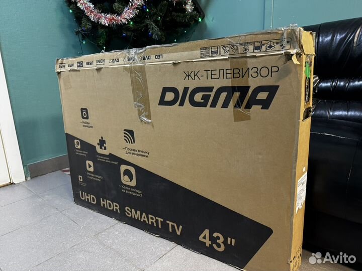 Телевизор Digma DM-LED43UBB35