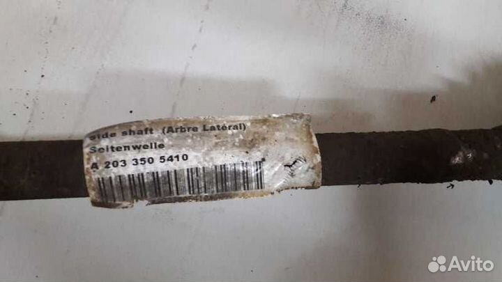 Привод задний Mercedes-Benz C-klasse II (W203) (20