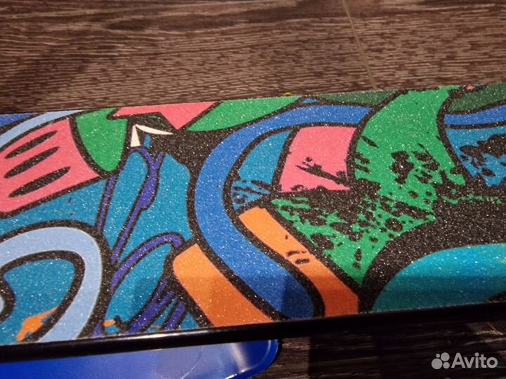 Самокат снегокат, лыжный самокат детский новый