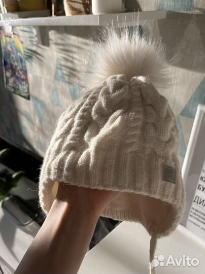 Шапка детская белая