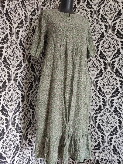 Платье х/б с карманами 46-48