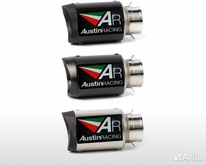 Карбоновый глушитель Austin Racing выхлоп прямоток