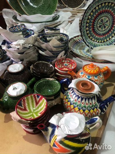 Узбекский Сервиз чайный в ассортименте