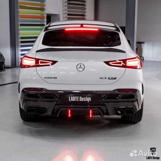 Диффузор для Mercedes GLE Coupe 63 AMG