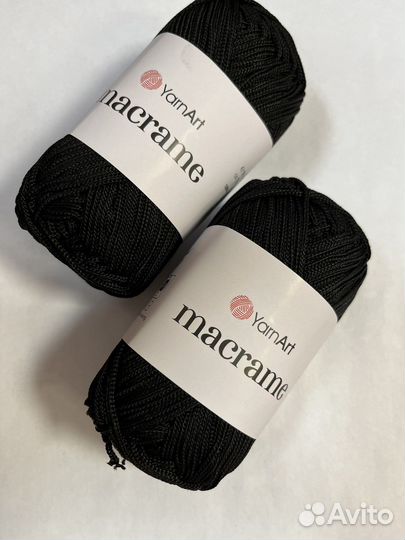 Пряжа yarnart macrame ярнарт макраме
