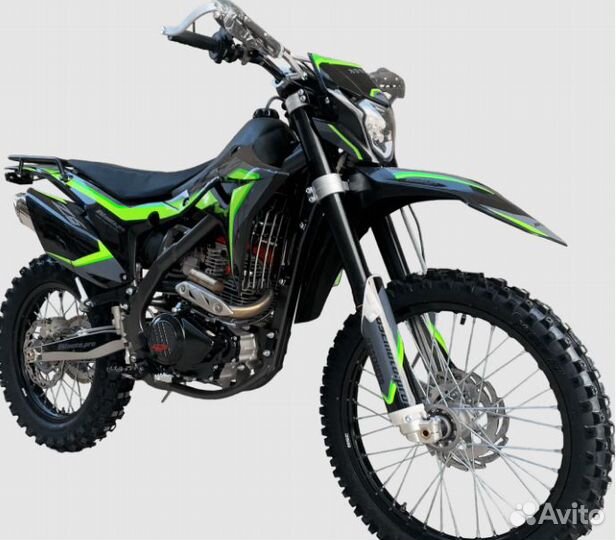 Эндуро / кроссовый мотоцикл BSE Z6 Neon Track (025