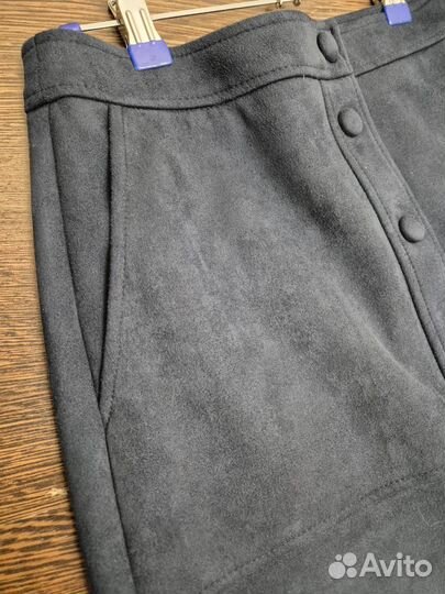 Замшевая юбка