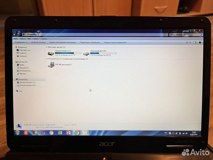 Ноутбук acer Aspire