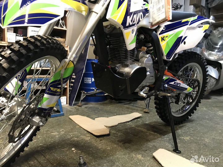 Защита картера и прогрессии kayo K1 250 MX 21 18 k