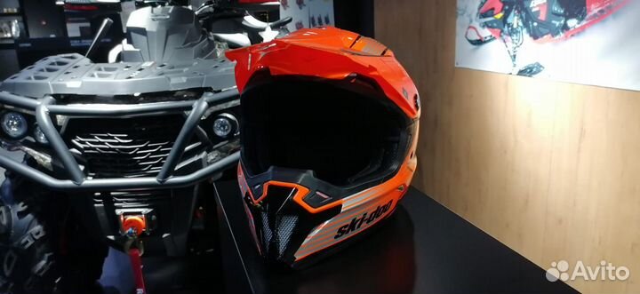 4484120912 Шлем кроссовый Ski-doo XP3 L Оранжевый