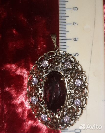 Бижутерия СССР броши винтаж подвеска кулон