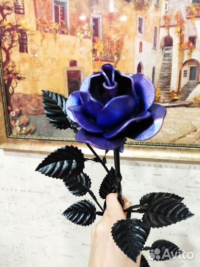 Кованая роза