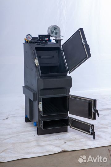 Твердотопливный котел длительного горения