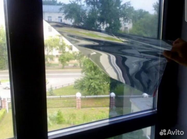 Пленка-штора солнцезащитная для окон